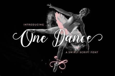 One Dance | Free fonts for cricut, Free fonts download, Free script fonts