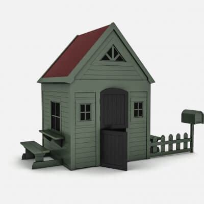 Toy Garden House - 3D Model by nvere