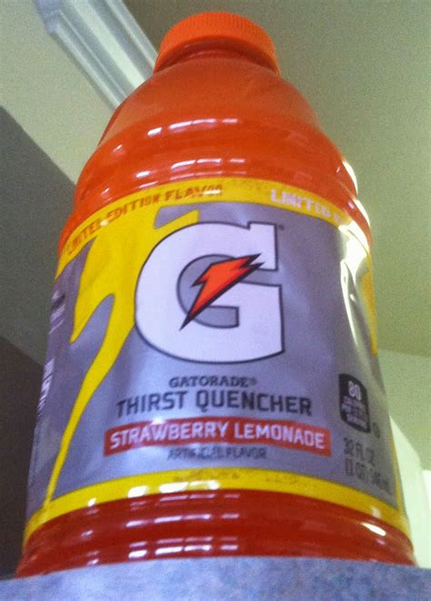 Ephemeral Noms: Gatorade Strawberry Lemonade