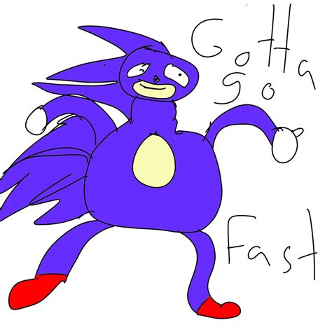 Sanic by FANTAMANTARAY on DeviantArt