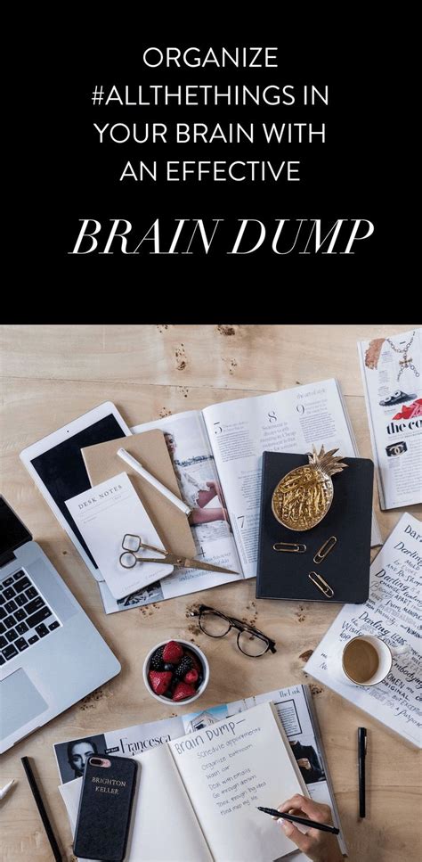 How to Brain Dump: How, When & Why I Love Brain-Dumping | Brain dump, Dumped, Brain dump bullet ...