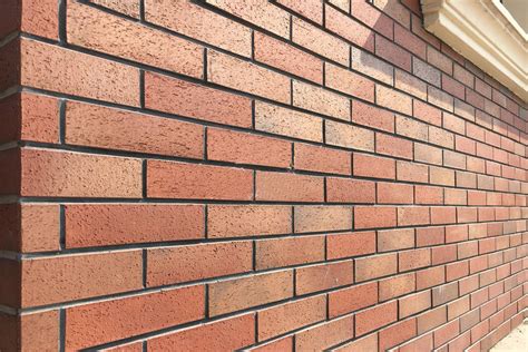 Rough Surface Thin Brick For House Brick Exterior Cladding, Changeable Color