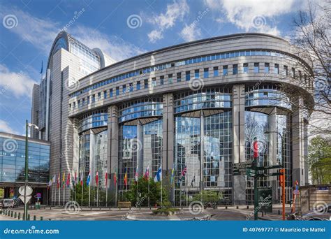 The European Parliament, Brussels Stock Photo - Image: 40769777