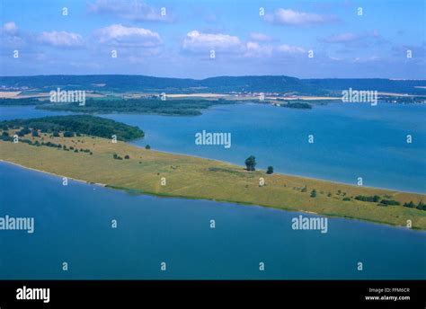 France, Meuse (55), Madine lake (aerial view Stock Photo - Alamy