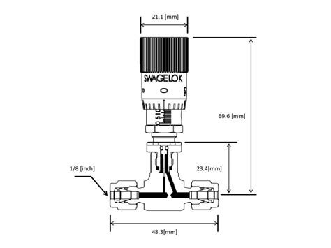 5: Swagelok metering valve dimensions | Download Scientific Diagram