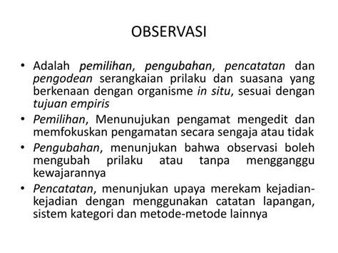 Contoh Pengumpulan Data Observasi - 52+ Koleksi Gambar