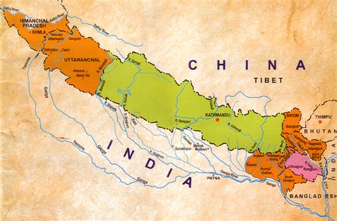 Original Nepal Map