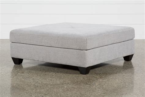 Harper II Silverpine Square Cocktail Ottoman | Living Spaces