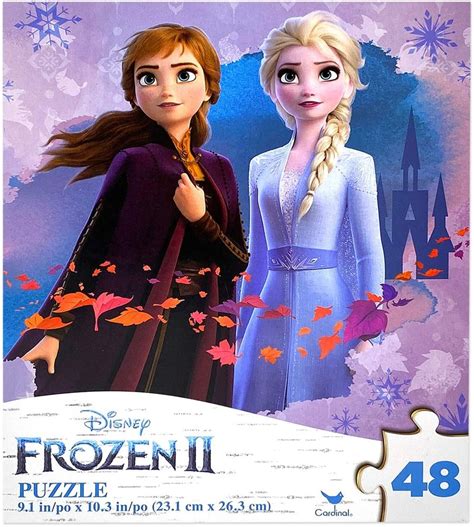 DISNEY FROZEN II ELSA & ANNA 48PC PUZZLE - Thinker Toys