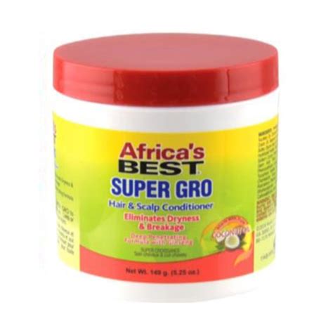 Africa's Best Super Gro Hair & Scalp Conditioner 5.25oz - Welcome To Shaversfactory- Home of ...