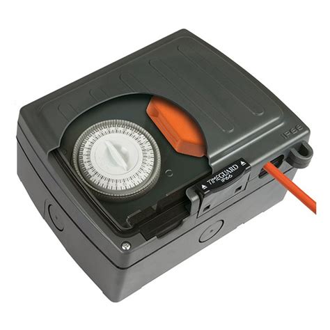 Buy the Timeguard WXT203 Weathersafe Extreme Two Gang 13A Timer and Socket at UK Electrical Supplies