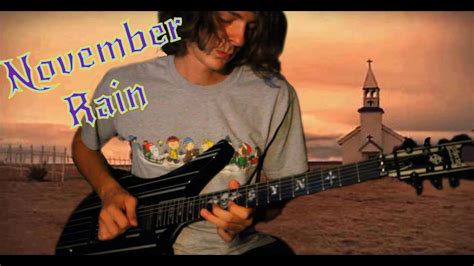 November Rain - Guitar Solo Cover - YouTube