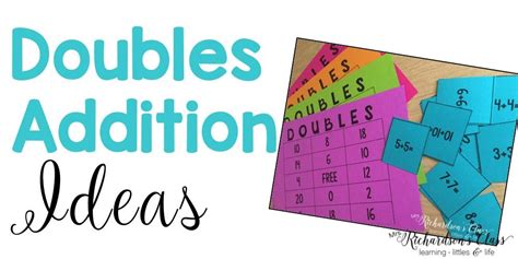 3 Activities to Makes Doubles Addition Fun {+ FREEBIE} | Doubles ...