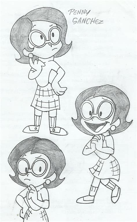 Chalkzone Penny Sanchez by rogelis on DeviantArt