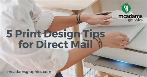 5 Strategies for Effective Print Design in Direct Mail | McAdams Graphics