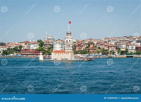 Sea view in istanbul stock image. Image of martyrs, business - 133059331