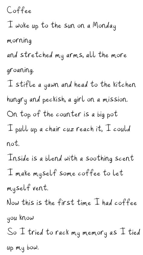 Coffee! A Sayori Poem ^^ | Doki Doki Literature Club! Amino