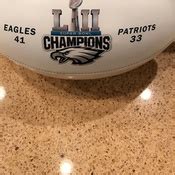 Philadelphia Eagles Super Bowl 52 Champions Football | Groupon