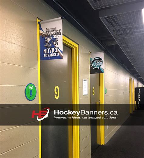 Dressing Room Door Flags Banners – Hockey Banners