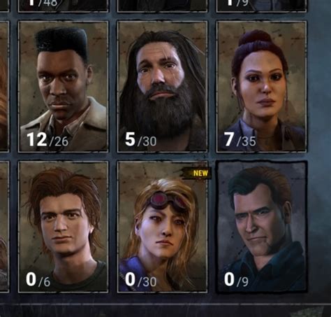 Adam has least cosmetics of all the Original Characters. — Dead By Daylight