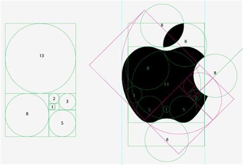 Fibonacci in Apple Logo | Graphic Design & others stuffs | Pinterest