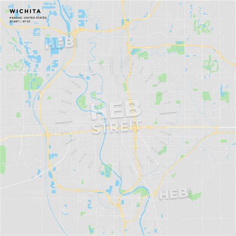 Printable Street Map Of Wichita Ks - Printable Maps