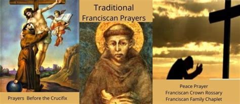 Traditional Franciscan Prayers – Secular Franciscan Order – USA