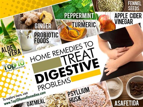 Home Remedies to Treat Digestive Problems | Top 10 Home Remedies