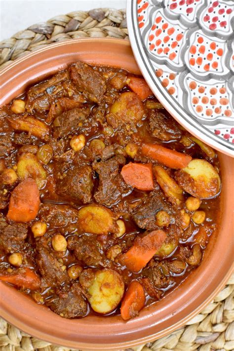 Beef Tagine (Moroccan Beef Stew) - GypsyPlate