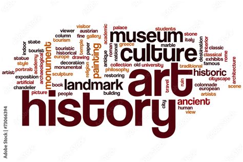 Art history word cloud Stock Illustration | Adobe Stock