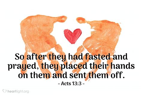 Today’s Verse - Acts 13:3 (KJV) - Emmanuel Baptist Church