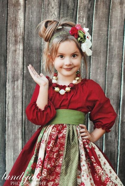 21 #Adorable Christmas Outfits for Kids ... | Girls christmas dresses, Kids christmas outfits ...