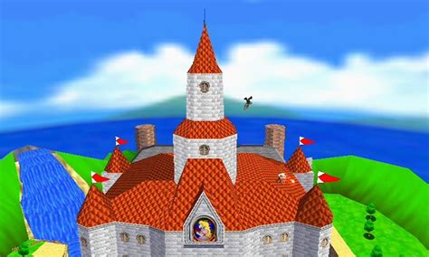 Super Mario 64 - The castle