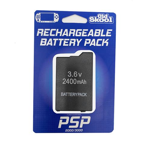 EXTENDED 3.6V 2400mAh Li-ion Slim Rechargeable BATTERY PACK For SONY PSP Slim 2000/3000 - PSP - Sony