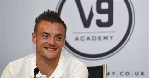 Jamie Vardy launches V9 academy as Leicester striker hopes to unearth ...