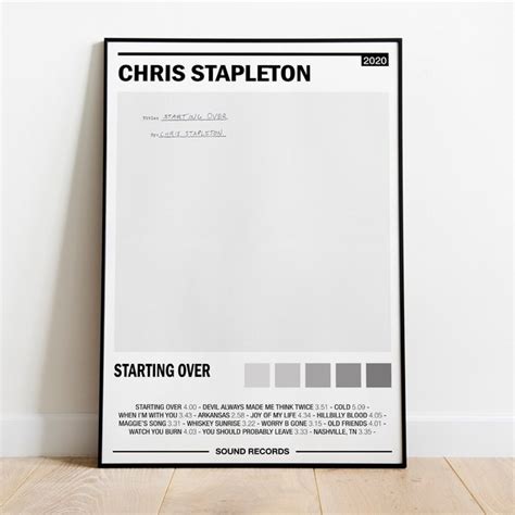 Chris Stapleton Room Decor - Etsy