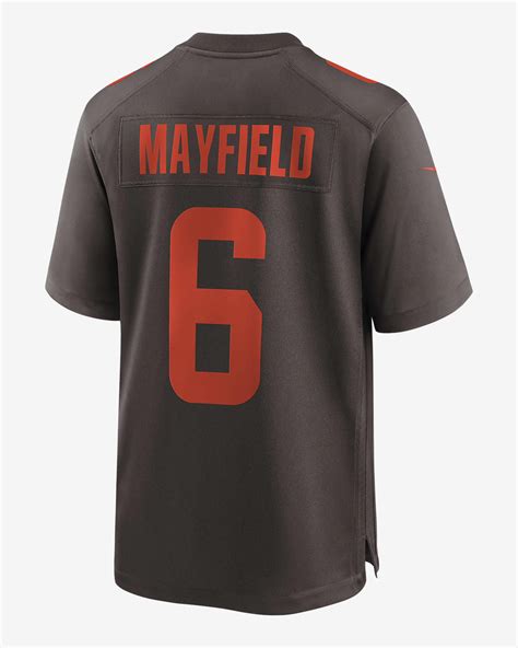 NFL Cleveland Browns (Baker Mayfield) Men's Game Football Jersey. Nike.com