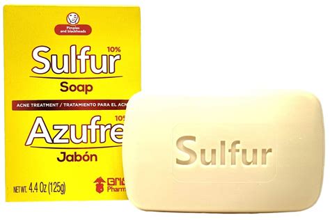 Buy Sulfur Acne Soap with Lanolin 4.40 Oz Bar Online at desertcartUAE