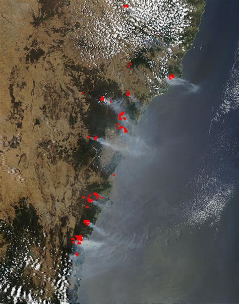 Fires in New South Wales, Australia