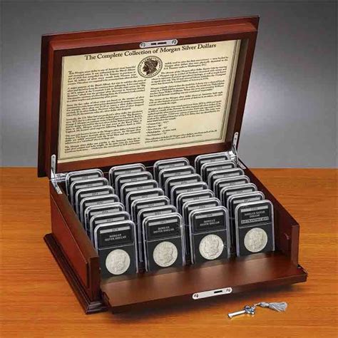 The Complete Collection of Morgan Silver Dollars Leather Book | Morgan ...