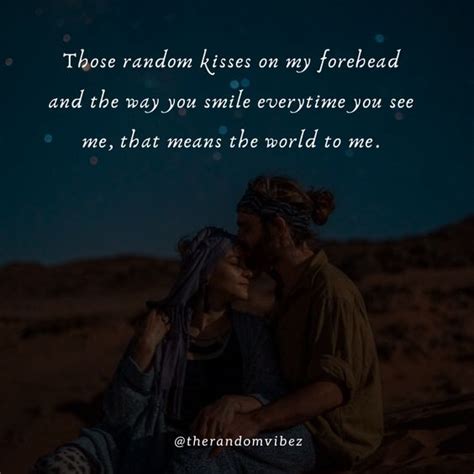 50 Forehead Kiss Quotes That Will Melt Your Heart – The Random Vibez