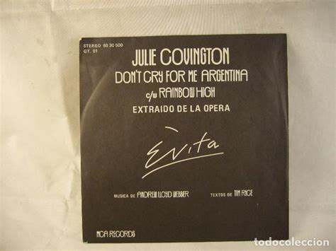 disco julie covington - evita - Comprar Discos Singles Vinilos de música Pop - Rock Extranjero ...