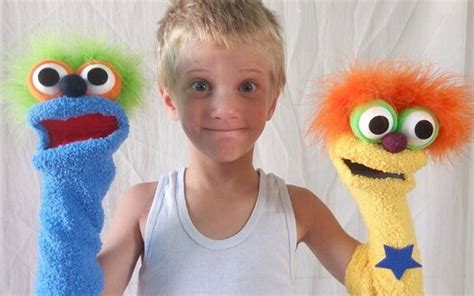 Items similar to blue sock puppet, hand puppet, moving mouth puppet ...