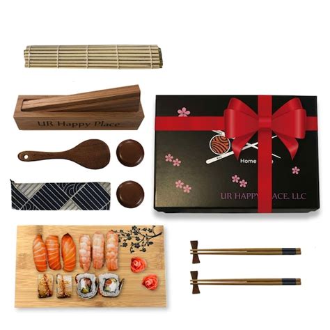 SUSHI MAKING KIT Japanese Sushi Set Cooking Lover Gifts - Etsy