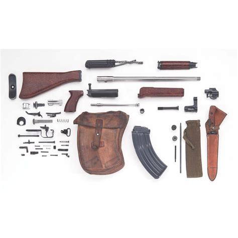 Vz. 58 Parts Kit with Barrel and Wood and Plastic Buttstocks - 180481, Tactical Rifle ...