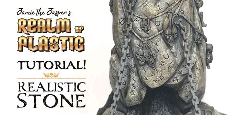 Painting Tutorial: Realistic Stone — Realm of Plastic