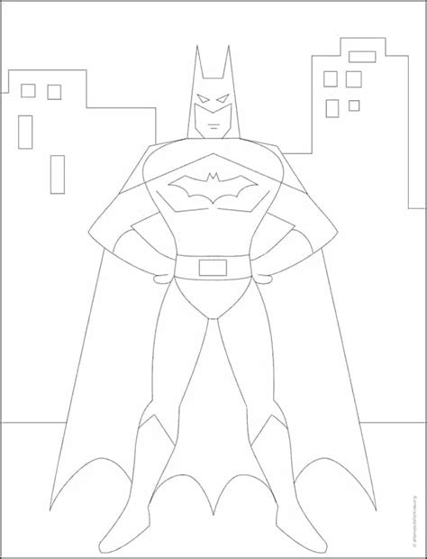 Descubrir 83+ imagen batman drawing cartoon - Abzlocal.mx