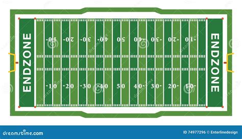 Nfl Football Field Diagram