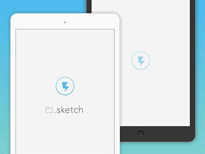 iPad App Showcase Template sketch file sketch vector | UIDownload