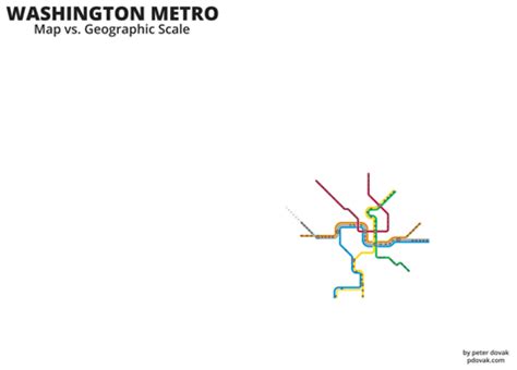 Animated Subway Map GIFs Compared to Actual Geography